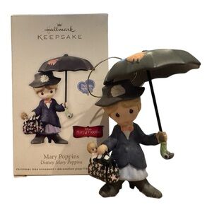Precious Moments Hallmark Keepsake Mary Poppins Ornament 2012 New in Box